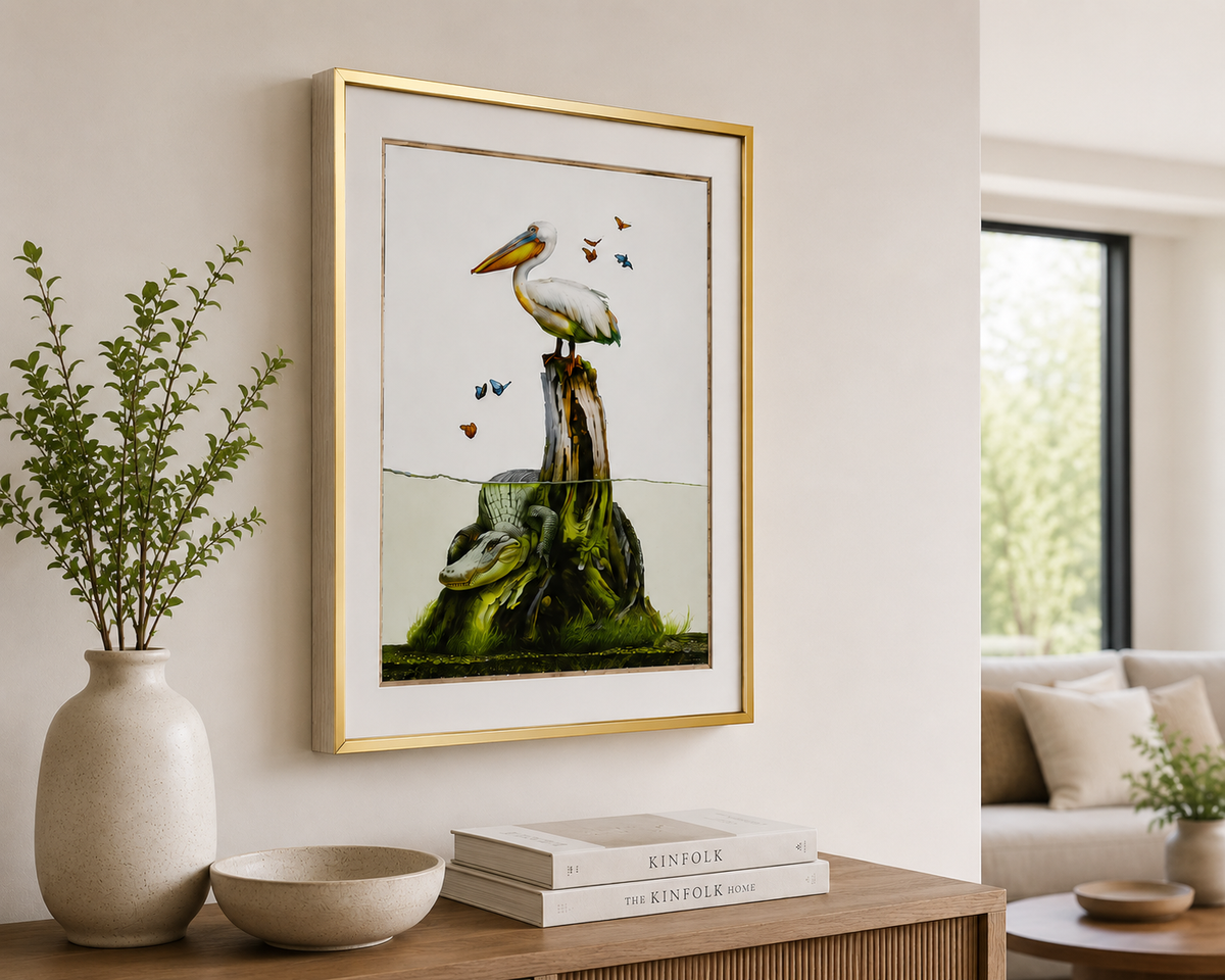 Chase Mullen 18 x 24 Framed Bouy